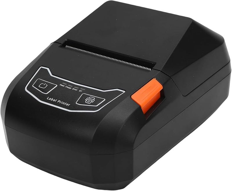 Mavis Laven Portable Thermal Label Printer Rechargeable Battery Multiple Label Styles For Business Home Office Black - Image 1